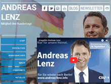 Tablet Screenshot of andreas-lenz.info